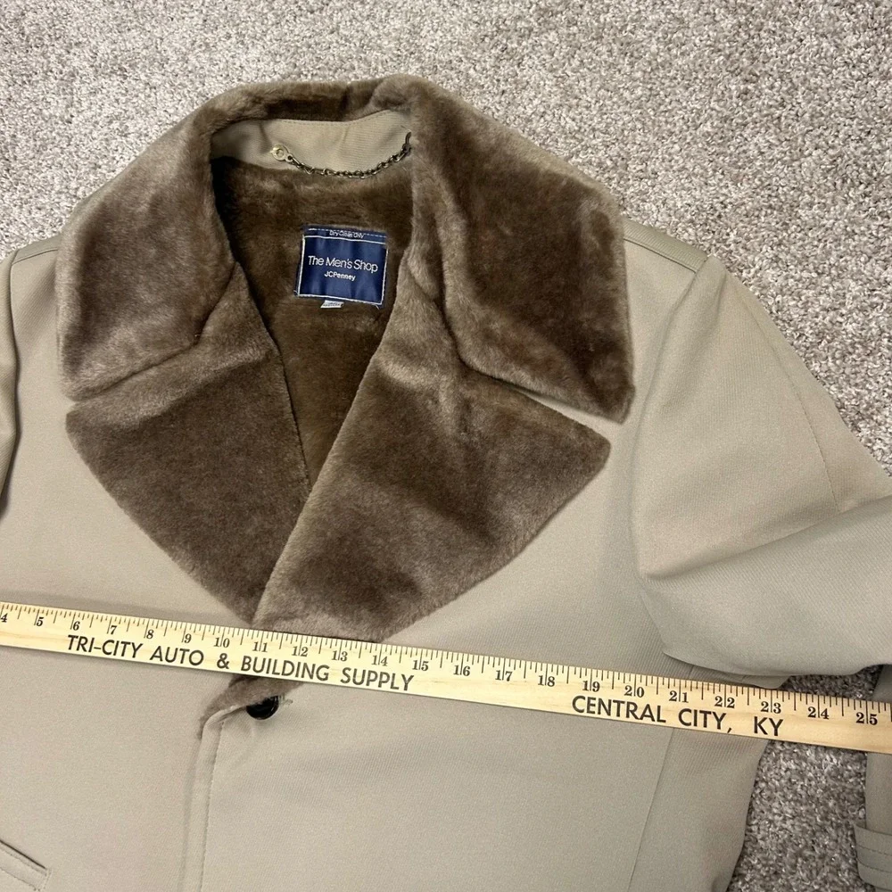 Vintage JCPenny Bunker Ramo Borg Coat Men Size 40 Reg‎ Lined The Men's Shop